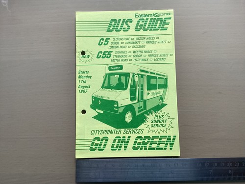 Eastern scottish bus - bus, rte