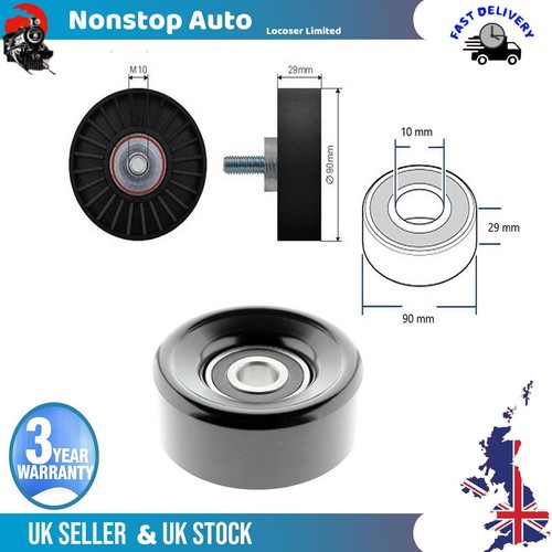 Fan belt tensioner pulley v - fan,