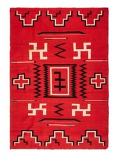 Hand woven navajo wool - navajo, rug
