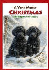 Poodle (Black) Dog Christmas