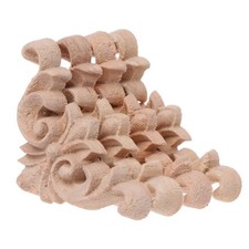 4pcs/set Carved Corner Flower