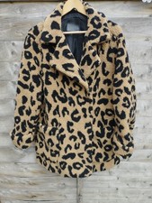 size 18 animal print fleece jacket