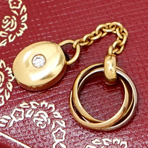 Cartier trinity ring diamond - cartier,