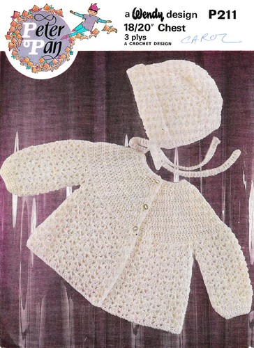 Peter pan vintage crochet - pan,
