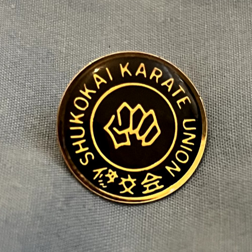 Shukokai karate union enamel - karate,