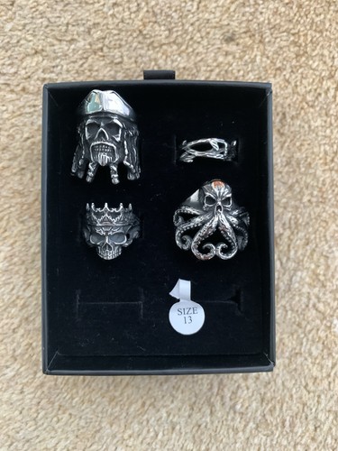 Gothic real silver rings - silver,