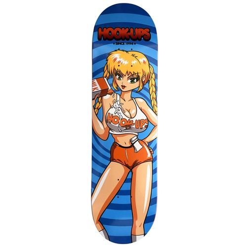 Hook ups skateboard deck - hook,