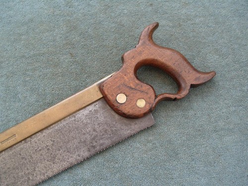 Brass backed tenon - backed, by
