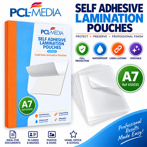 Cold seal laminating - a7,