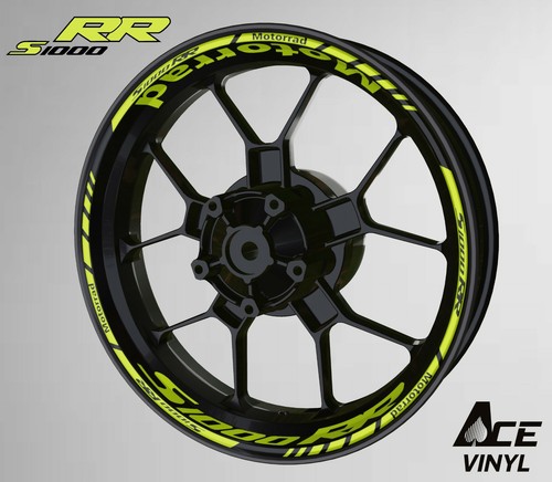 Bmw s1000rr flourescent wheel - flourescent,