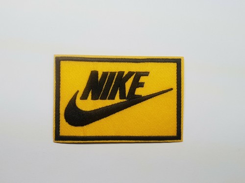 Nike logo iron sew - logo, or