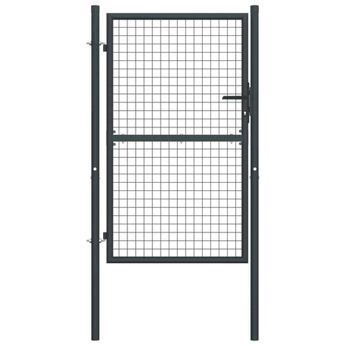 Mesh garden gate galvanised - mesh,