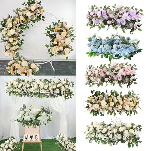 Artificial peony flower row - peony,