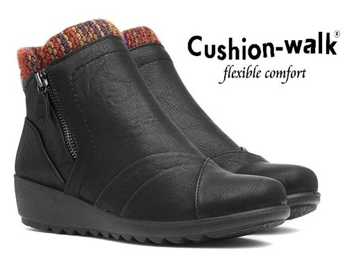 Cushion walk ladies black - walk,