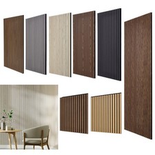 3D Slat Acoustic Panel Wood