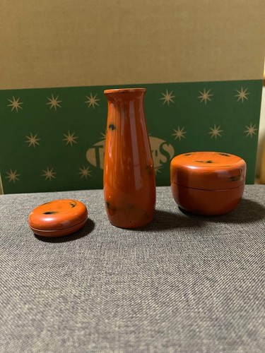 Negoro lacquer drawer - negoro,
