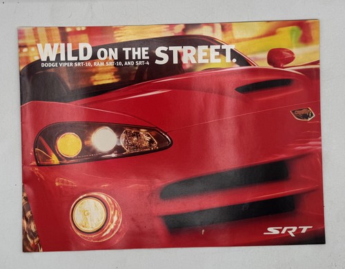 2003 dodge srt brochure - dodge,
