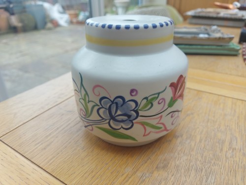 Poole potter handpainted lamp - potter,
