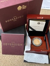 2017 Gold Sovereign Pistrucci