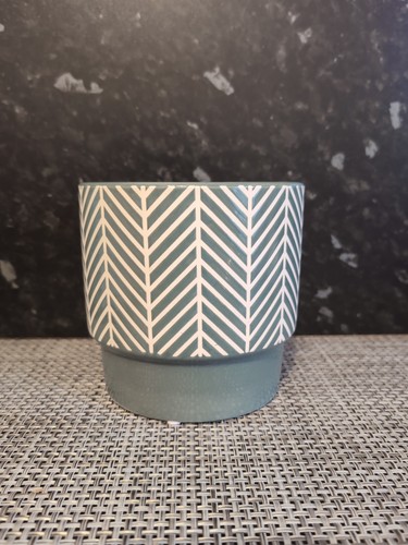 Green white zig - green, design