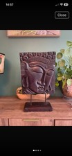 Buddha carved sculpture - carved,