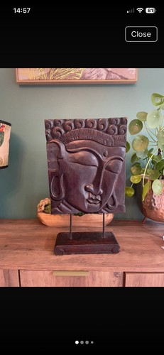 Buddha carved sculpture - buddha,