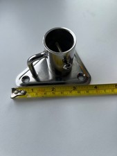 Stanchion Base Stainless Steel