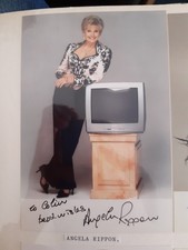 Angela Rippon Signed Photo