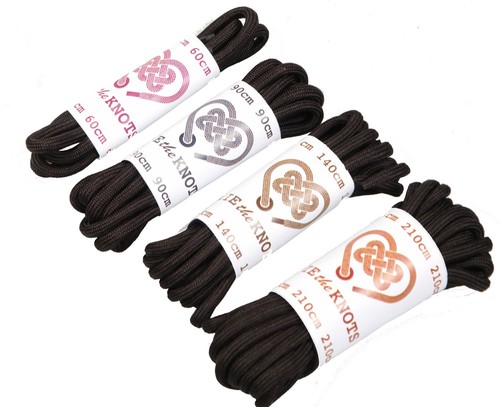 Shoe laces round - shoe, black