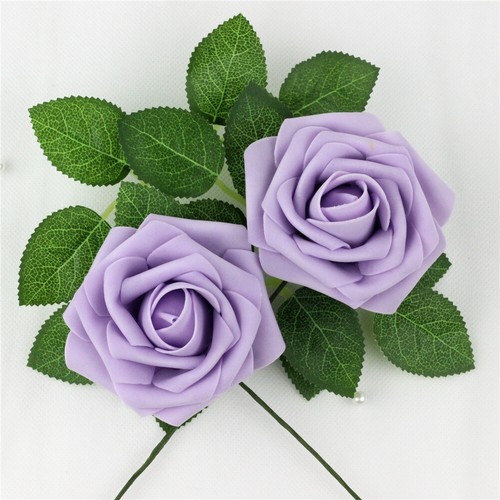 10x foam roses - 10x,