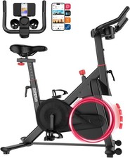 Superun Exercise Bike for Home Use Spin Bike with Adjustable Magnetic Resistance