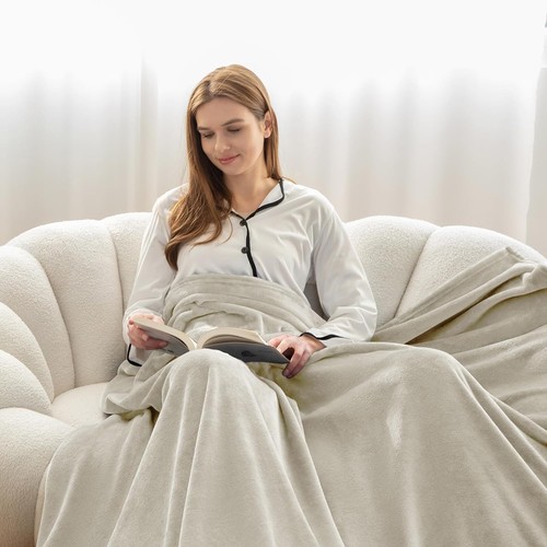 Wavve fleece throw blanket - wavve,
