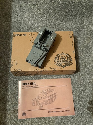 Brickmania sdkfz 250 - brickmania,