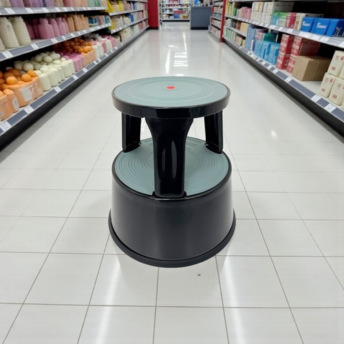 Quality black kick step - quality, stool