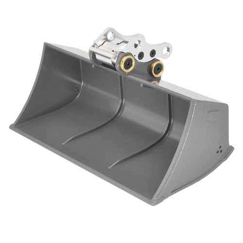 Metal big wide mud bucket - metal,
