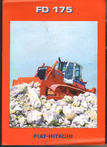 Fiat hitachi 175 crawler - 175",