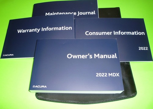 2022 acura mdx owners manual - 2022,