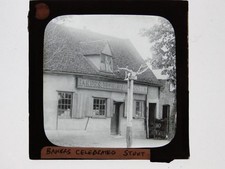 Bakers Celebrated Stout - Village Pub Glass Lantern Slide