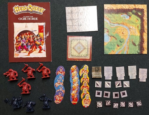 Heroquest against the ogre - heroquest,