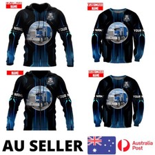 Truck Hoodie Truckie Driver Highway Mack Volvo Isuzu Kenworth Scania - AU Stock