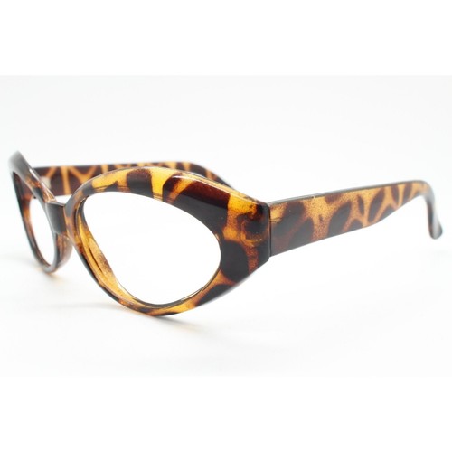 80s vintage oval cat eye