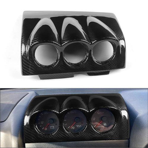 Carbon fiber 52mm dash gauge - carbon,
