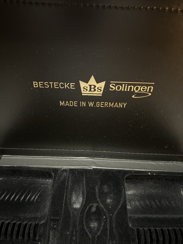 Bestecke solingen black case - bestecke,