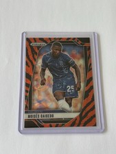 Panini Prizm Choice Moises Caicedo Tiger Stripe Short Print