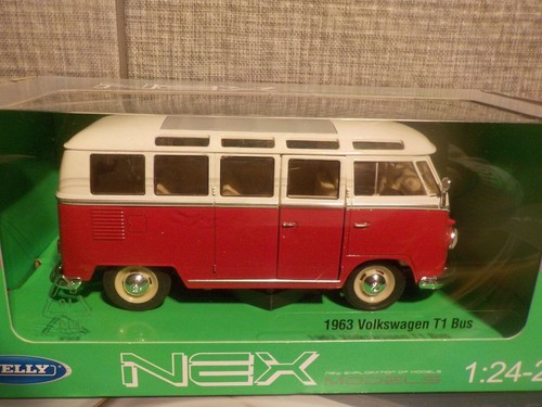 Welly 1962 t1 bus - 1/24, /