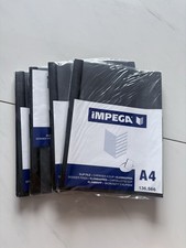 New! Black With Clear Front Files - Set Of 12