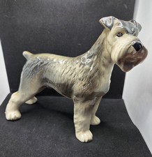 Vintage Porcelain Schnauzer