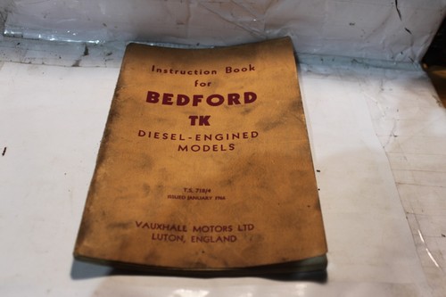 Bedford diesel engined - bedford, tk