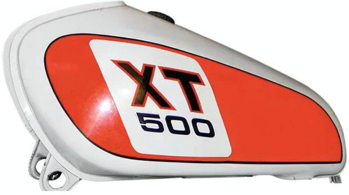 Yamaha 500 white - xt,