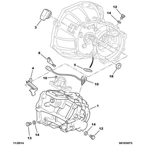 Clutch housing cap seal - housing,